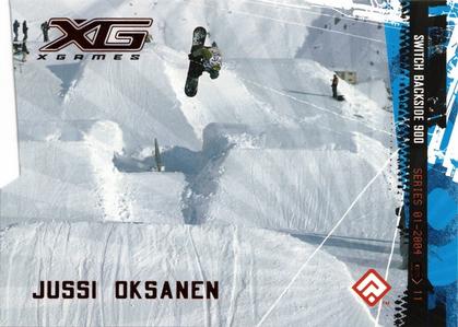 2004 Pro Core Sports X Games #11 Jussi Oksanen Front